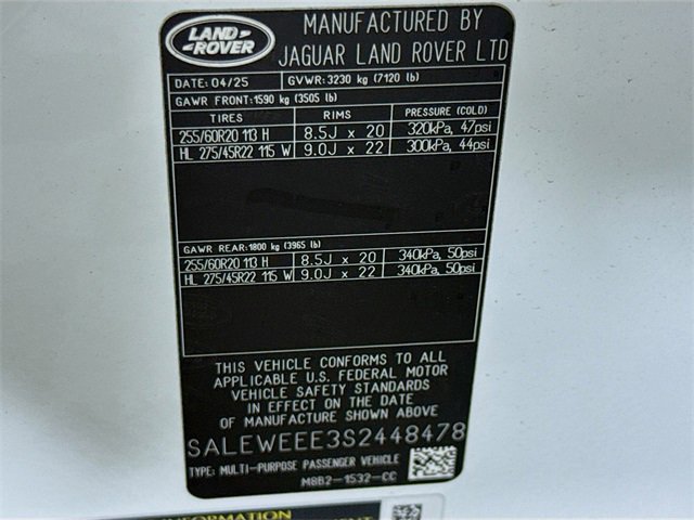 Certified 2025 Land Rover Defender 110 V8 image 34