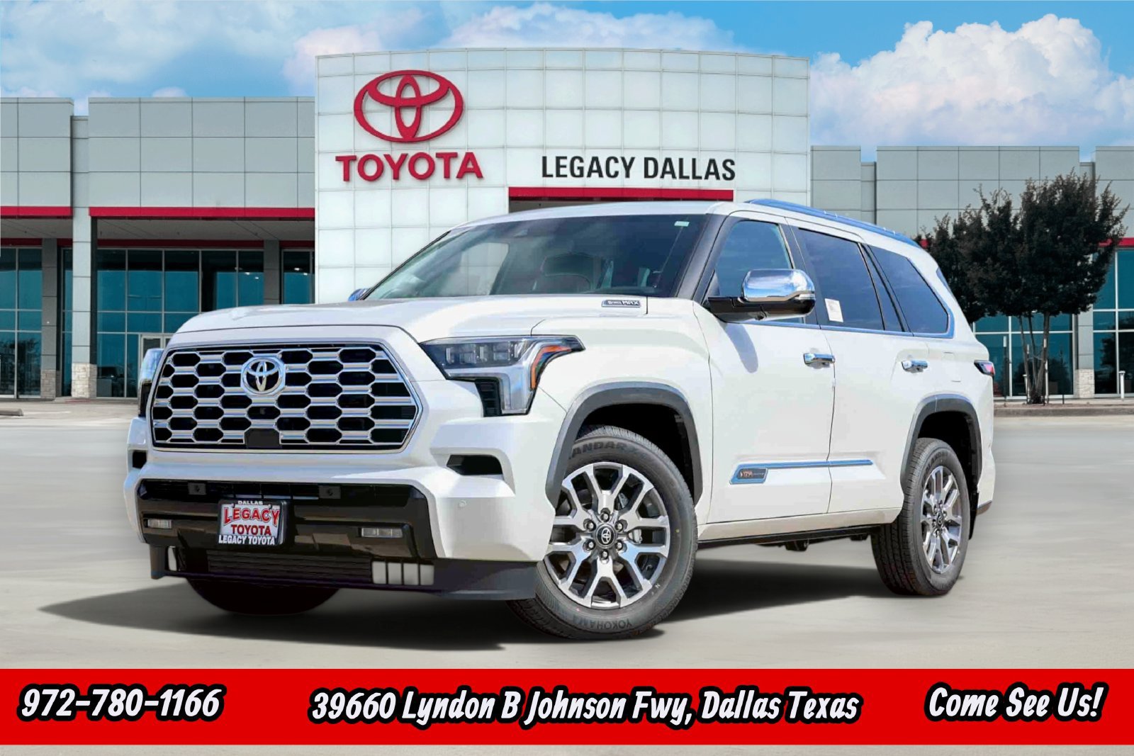 New 2026 Toyota Sequoia 1794 Edition AWD/4WD image 1