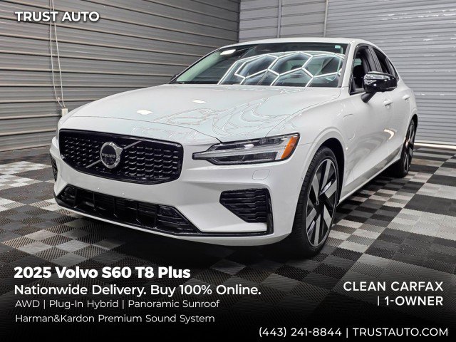 Used 2025 Volvo S60 T8 Plus w/ Climate Package AWD/4WD video 1