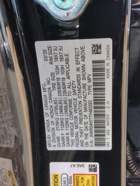 Certified 2026 Honda CR-V EX-L image 18