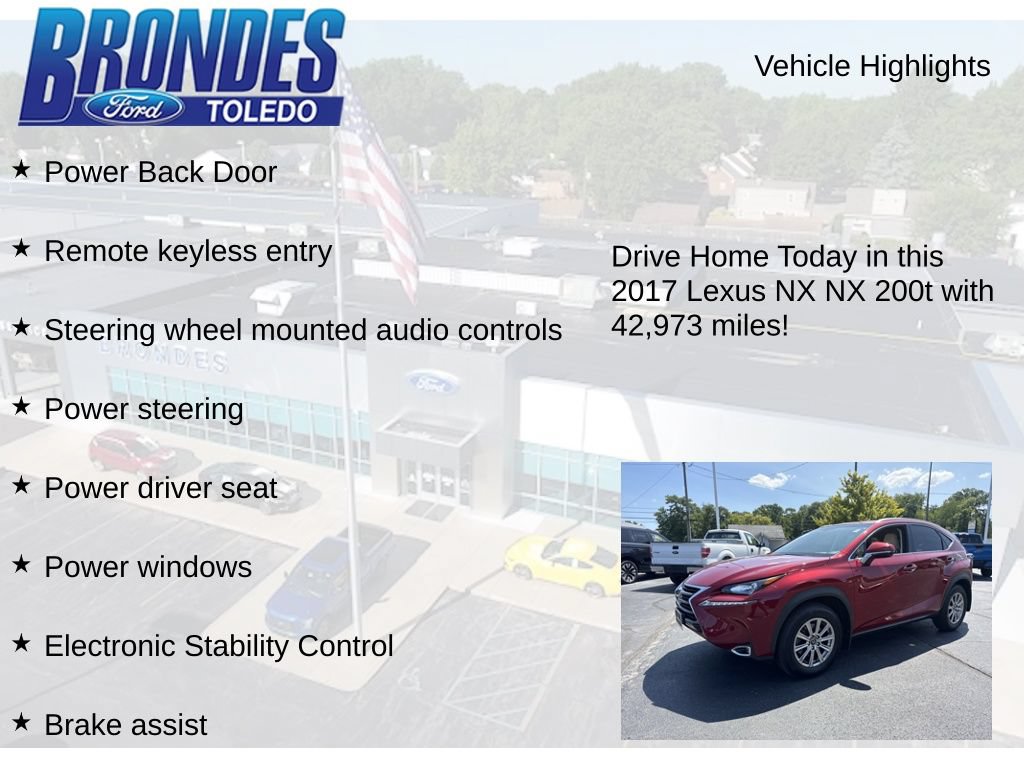 Used 2017 Lexus NX 200t AWD w/ Accessory Package 2 image 12