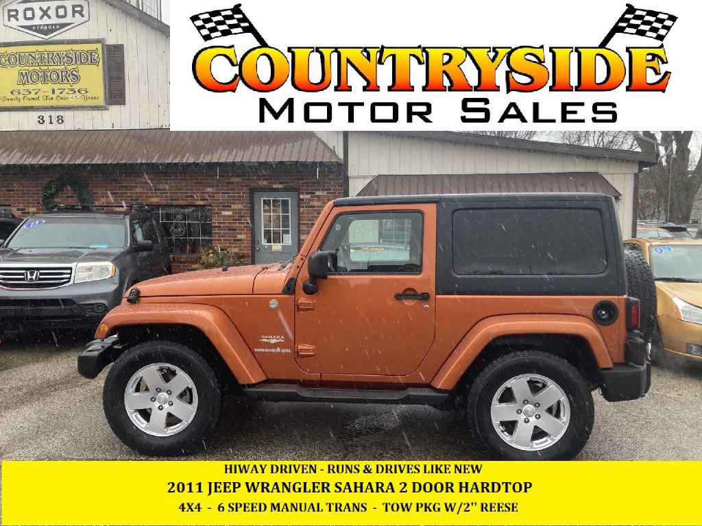 Used 2011 Jeep Wrangler Sahara w/ Dual Top Group