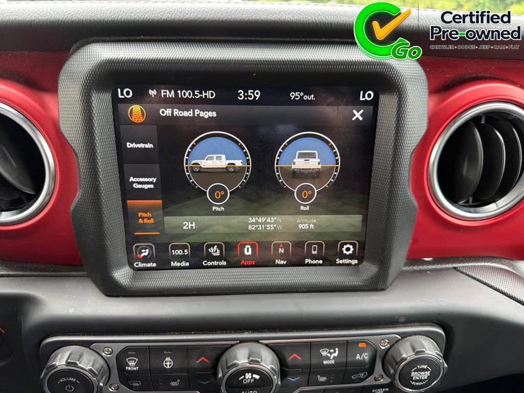 Certified 2020 Jeep Gladiator Rubicon AWD/4WD image 88