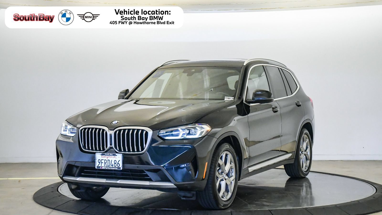 Certified 2023 BMW X3 sDrive30i w/ Convenience Package RWD image 1