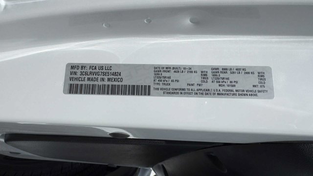 Used 2025 RAM ProMaster 2500 w/ U-Haul Equipment Group FWD image 28