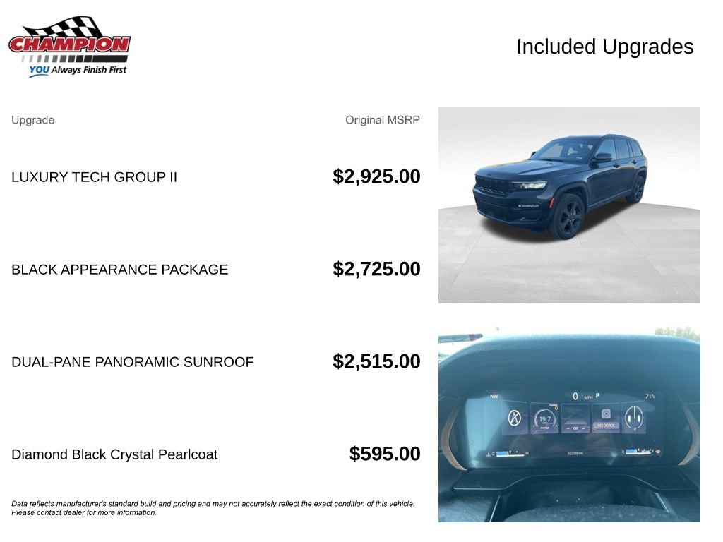 Used 2025 Jeep Grand Cherokee Limited w/ Luxury Tech Group II image 7