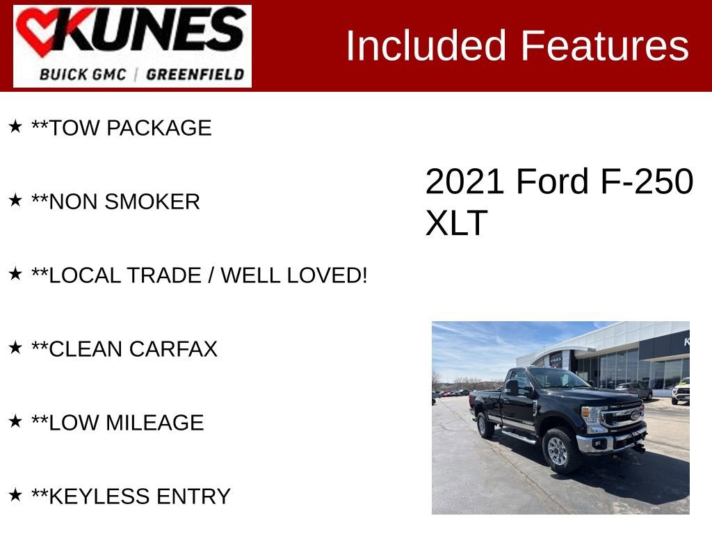 Used 2021 Ford F250 XLT w/ XLT Value Package image 3