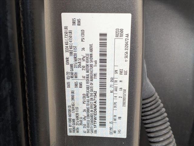 Certified 2022 Ford F150 XLT w/ Equipment Group 302A High AWD/4WD image 23