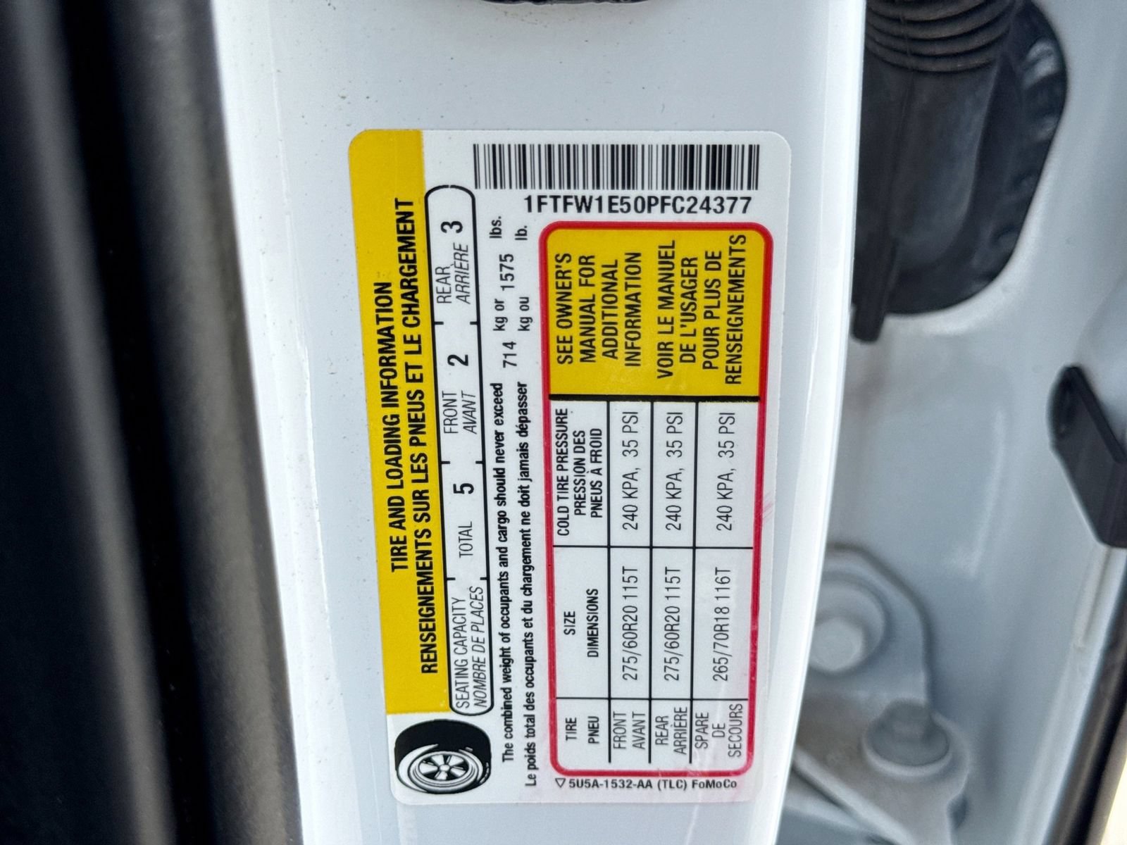 Certified 2023 Ford F150 Lariat w/ Equipment Group 502A High AWD/4WD image 44