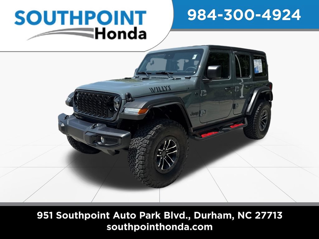 Used 2025 Jeep Wrangler Unlimited Sport AWD/4WD video 3