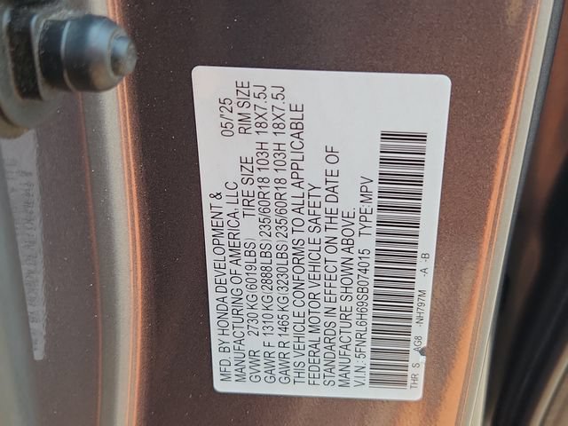 Used 2025 Honda Odyssey EX-L image 17