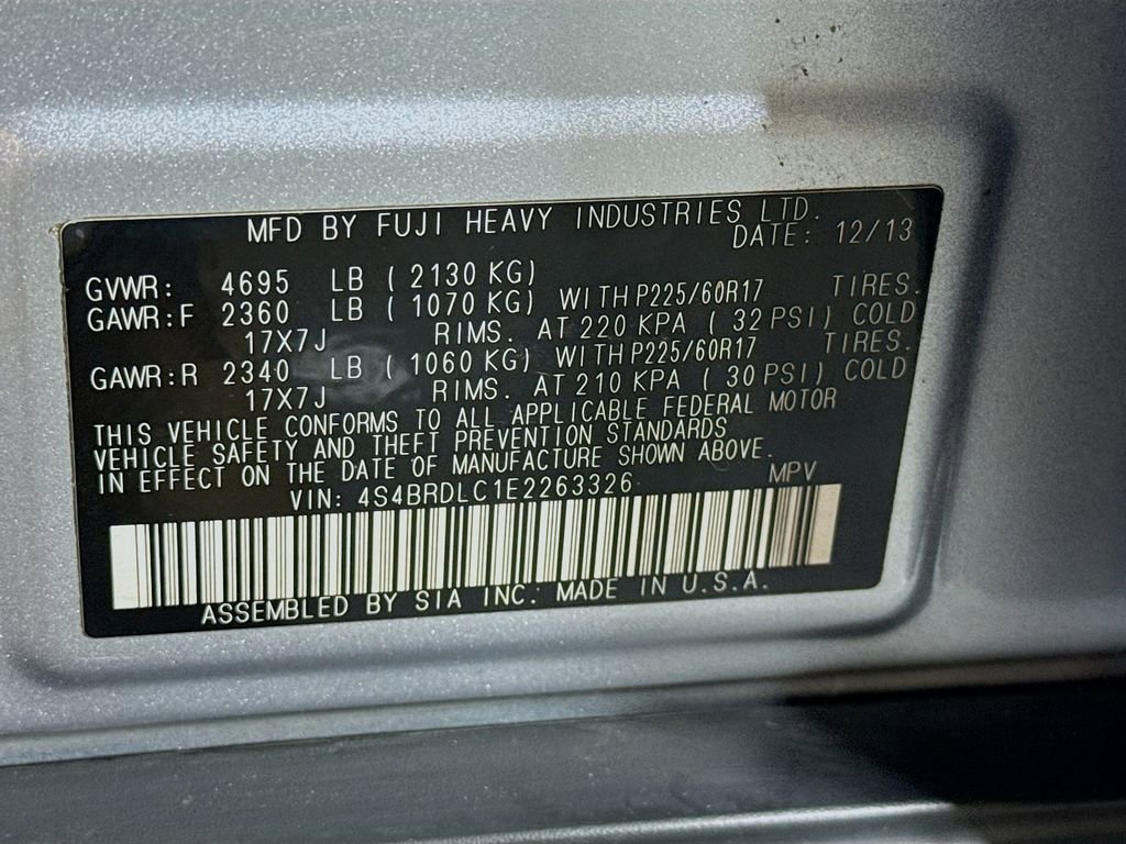 Used 2014 Subaru Outback 3.6R Limited w/ Moonroof Package image 40