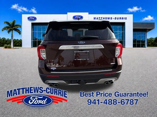 Certified 2020 Ford Explorer Platinum w/ Premium Technology Package AWD/4WD image 5