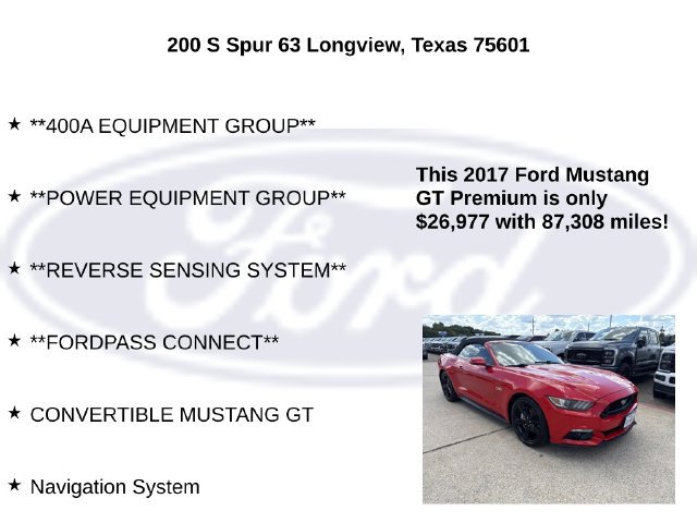 Used 2017 Ford Mustang GT Premium RWD image 15