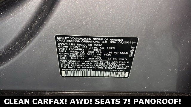 Used 2024 Volkswagen Atlas SEL Premium R-Line image 35