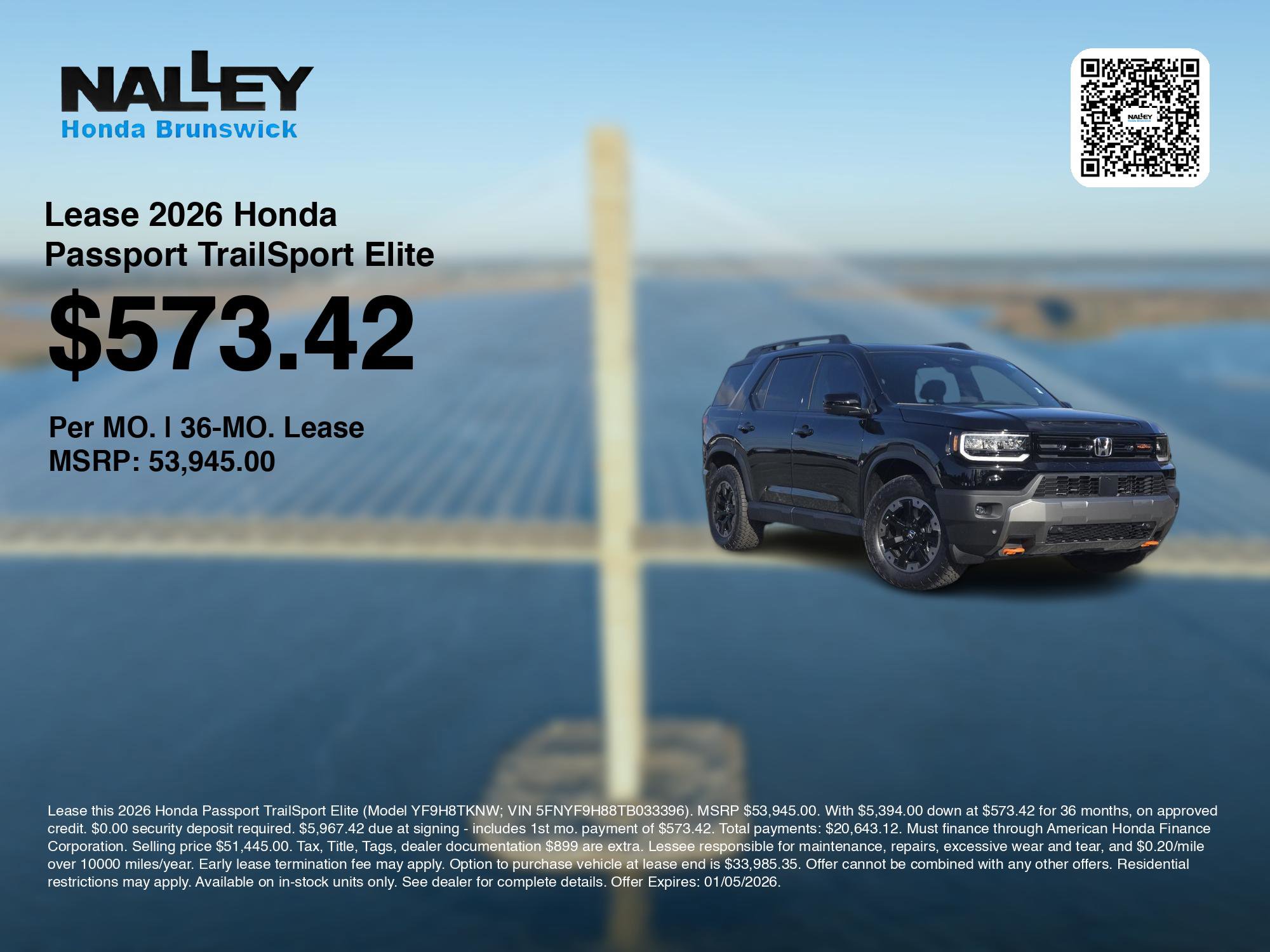 New 2026 Honda Passport TrailSport Elite image 3