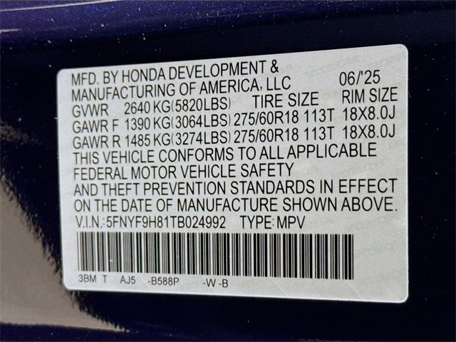 New 2026 Honda Passport TrailSport Elite image 37