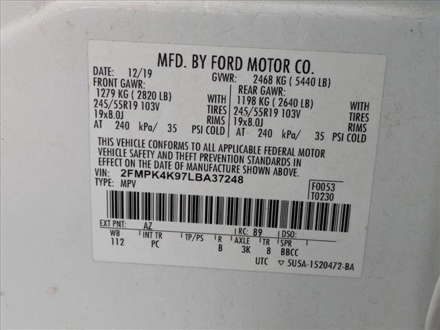 Used 2020 Ford Edge Titanium w/ Equipment Group 301A image 14