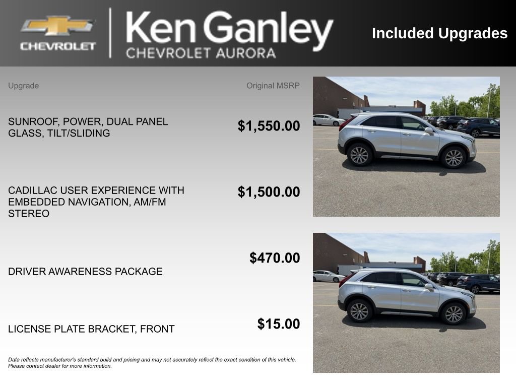 Used 2020 Cadillac XT4 Premium Luxury w/ Driver Awareness Package AWD/4WD image 6