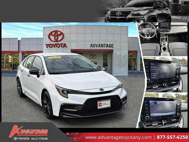 Certified 2022 Toyota Corolla SE