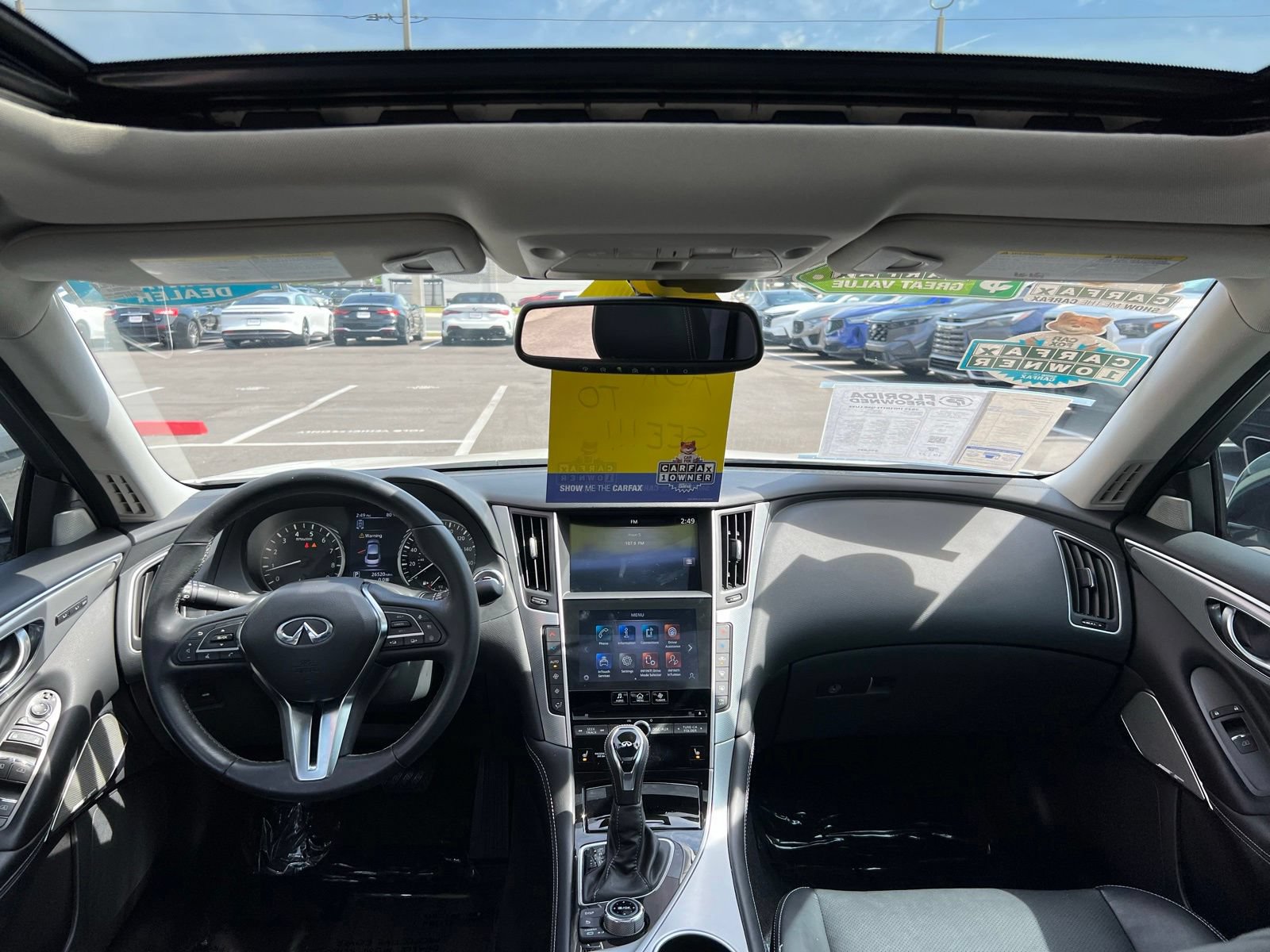 Used 2023 INFINITI Q50 Luxe w/ Cargo Package AWD/4WD image 45