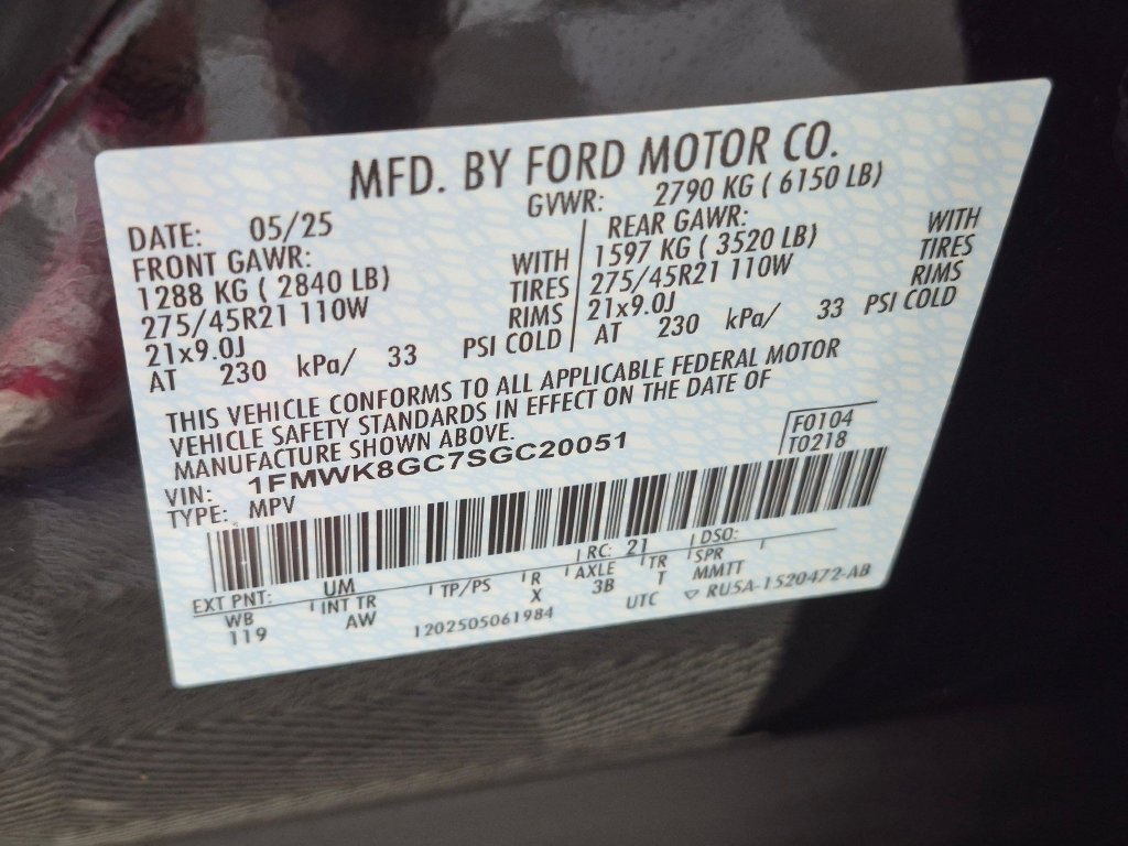 Used 2025 Ford Explorer ST w/ Sun And Sound Package AWD/4WD image 40