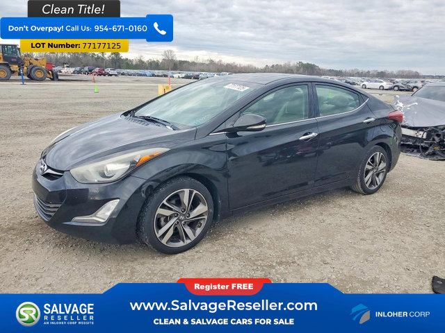 Used 2014 Hyundai Elantra Limited w/ Option Group 03