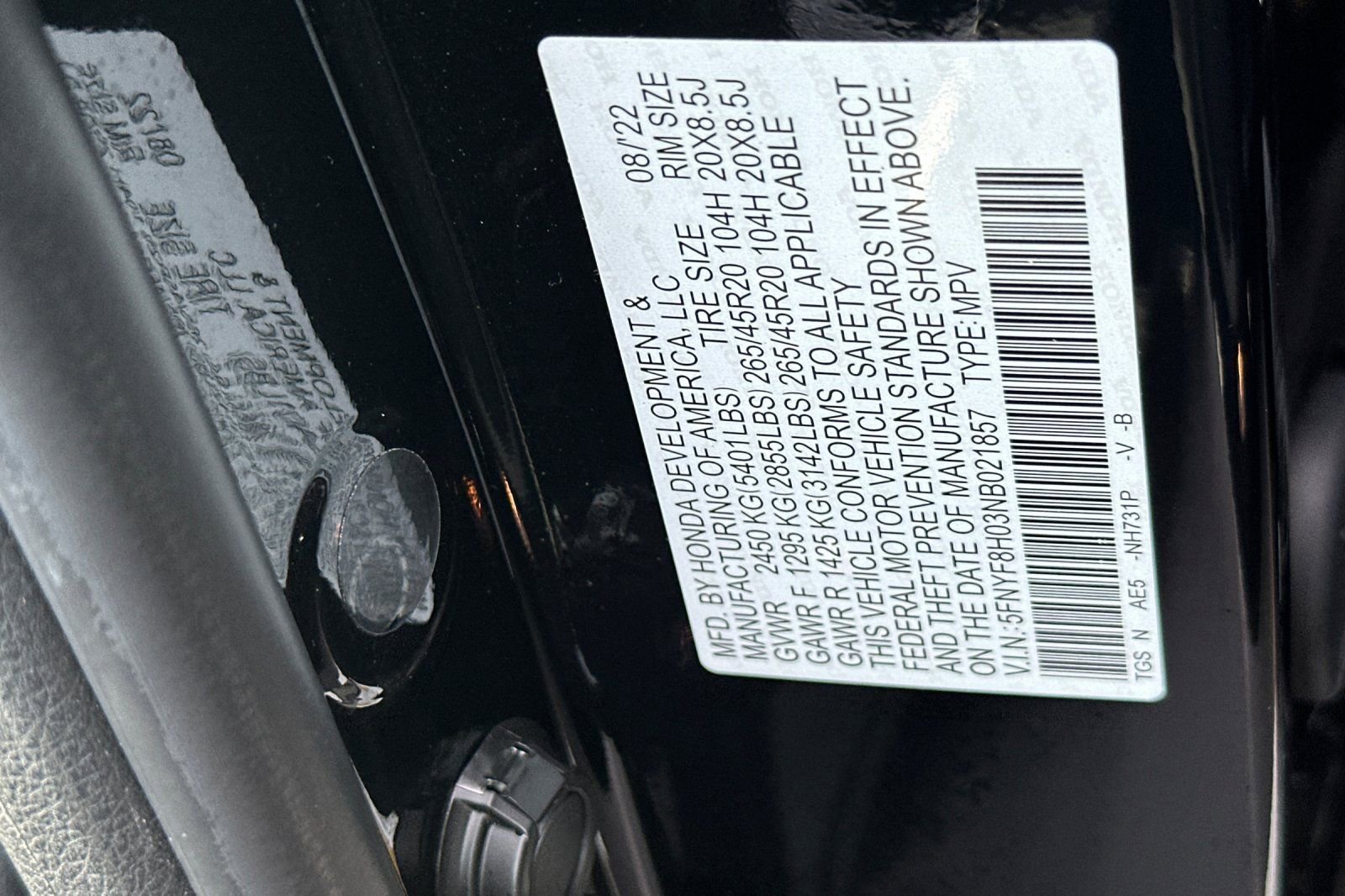 Used 2022 Honda Passport Elite image 36