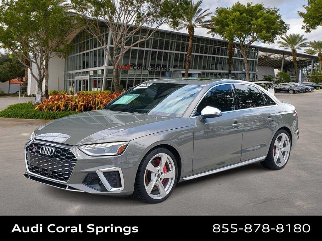 Certified 2023 Audi S4 Premium Plus w/ Premium Plus Package
