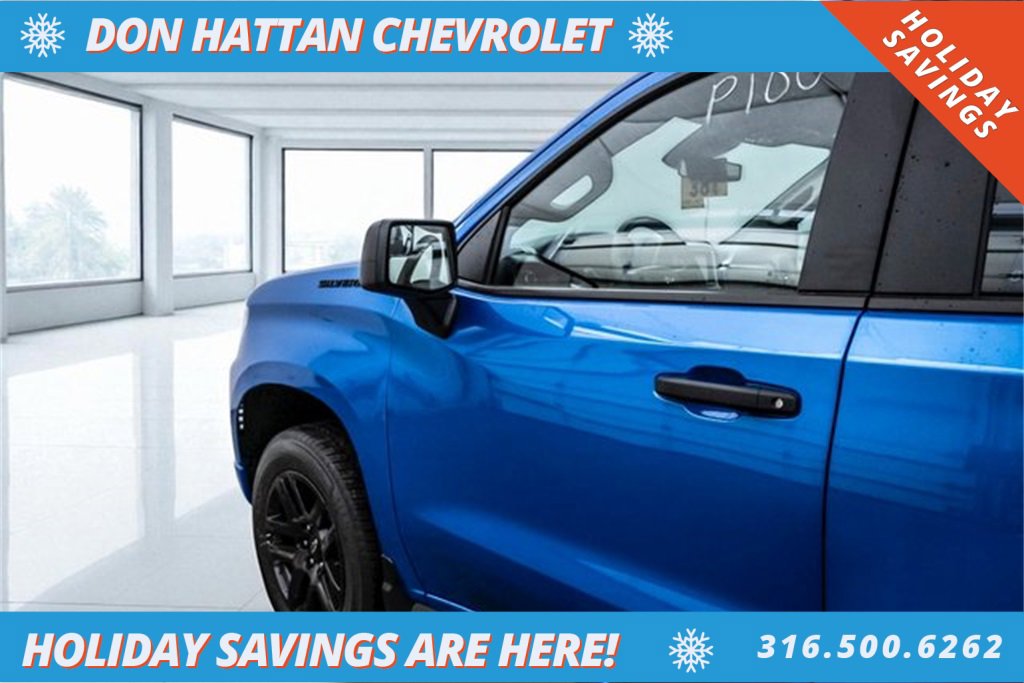 New 2025 Chevrolet Silverado 1500 Custom w/ LPO, Dark Essentials Package image 32