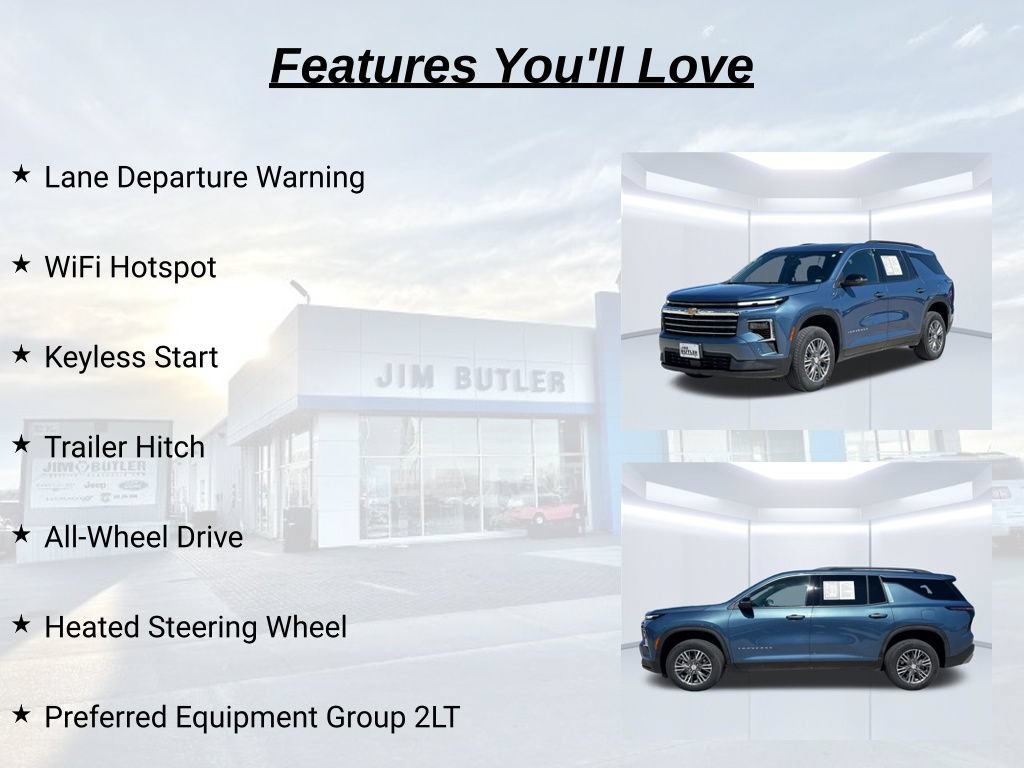 Used 2025 Chevrolet Traverse LT w/ Driver Confidence Package AWD/4WD image 18
