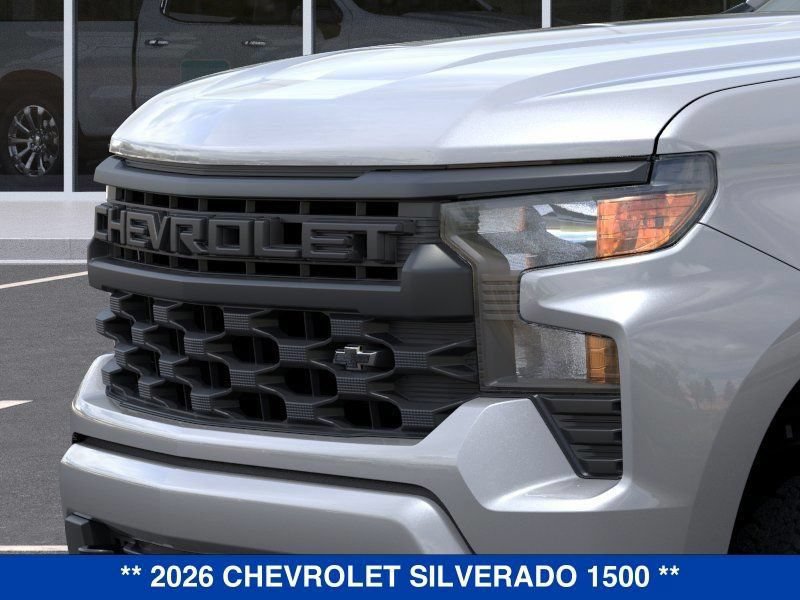 New 2026 Chevrolet Silverado 1500 Custom w/ Turbomax Blackout Package AWD/4WD image 14
