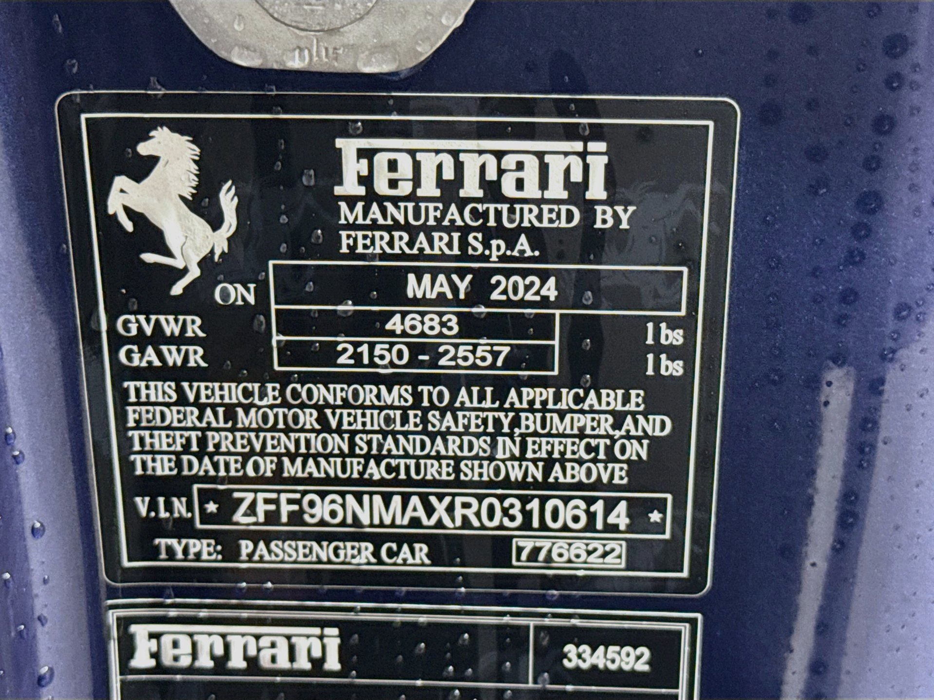 Certified 2024 Ferrari SF90 Spider AWD/4WD image 27