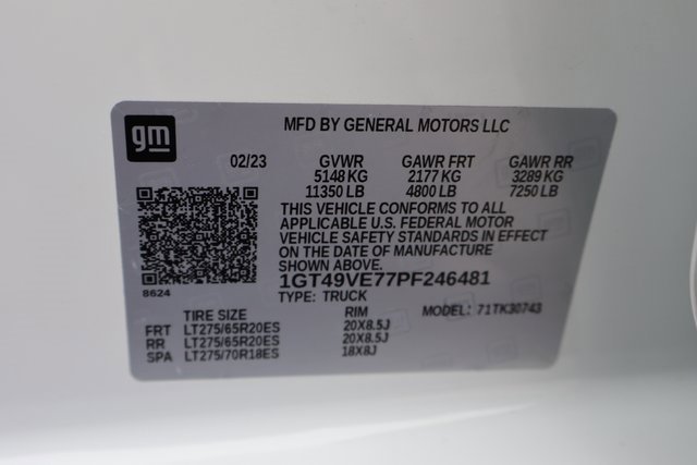 Used 2023 GMC Sierra 3500 AT4 w/ AT4 Preferred Package image 43