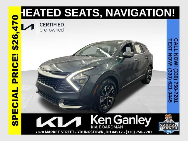 Certified 2023 Kia Sportage EX