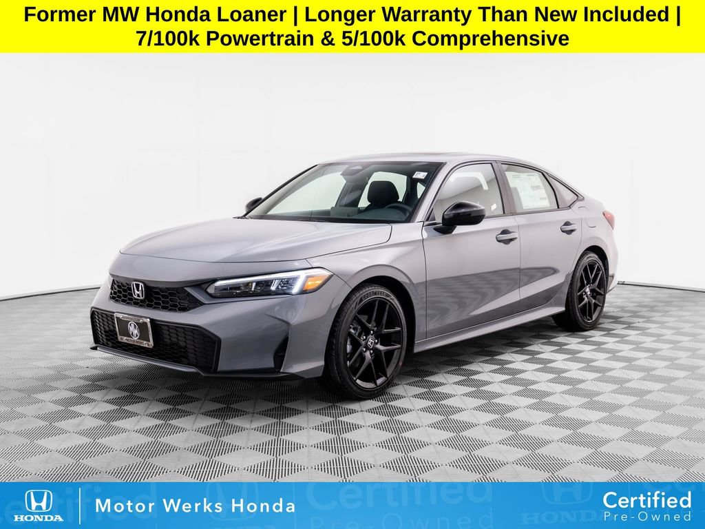 Certified 2025 Honda Civic Sport