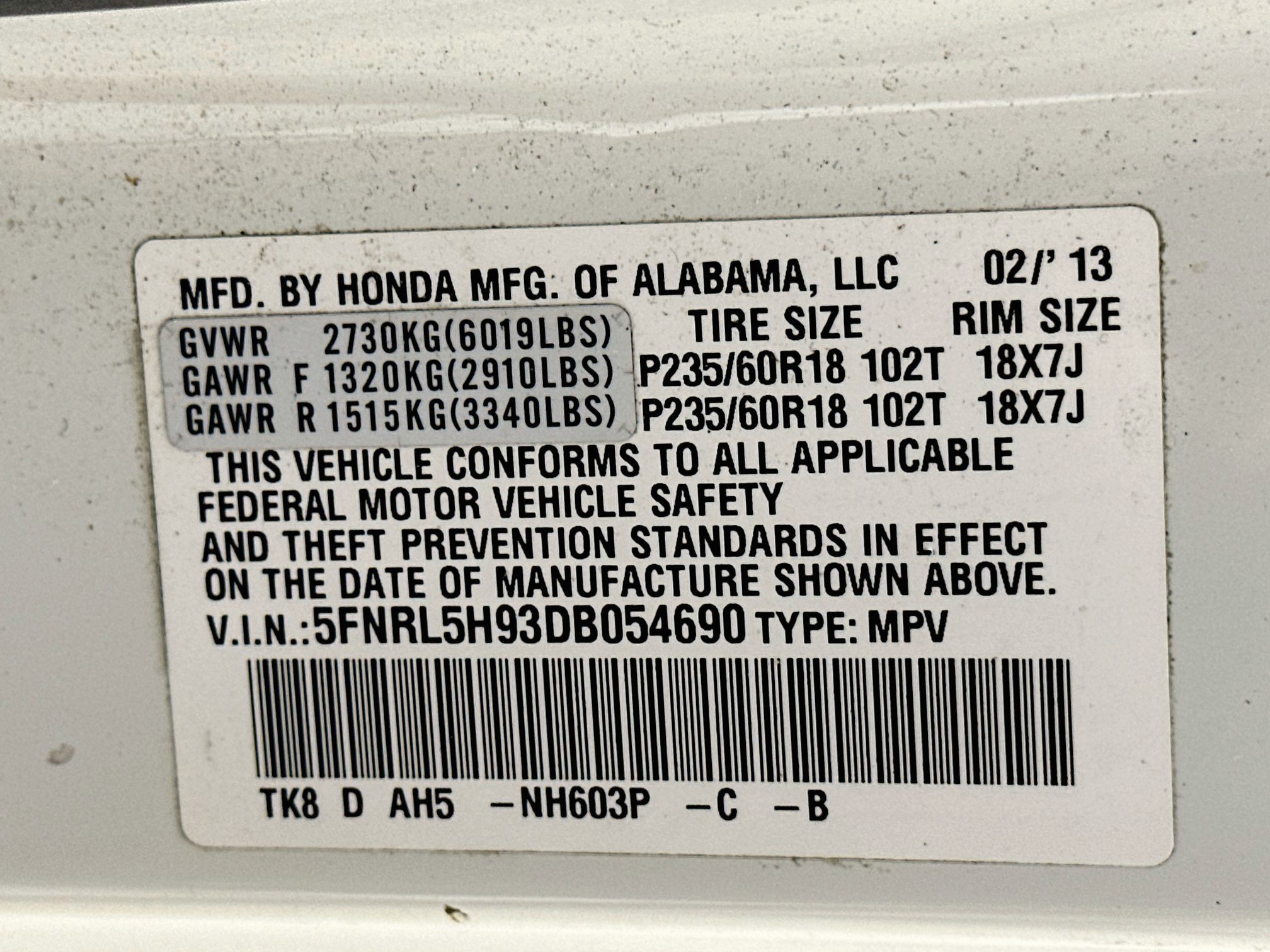 Used 2013 Honda Odyssey Touring Elite image 43