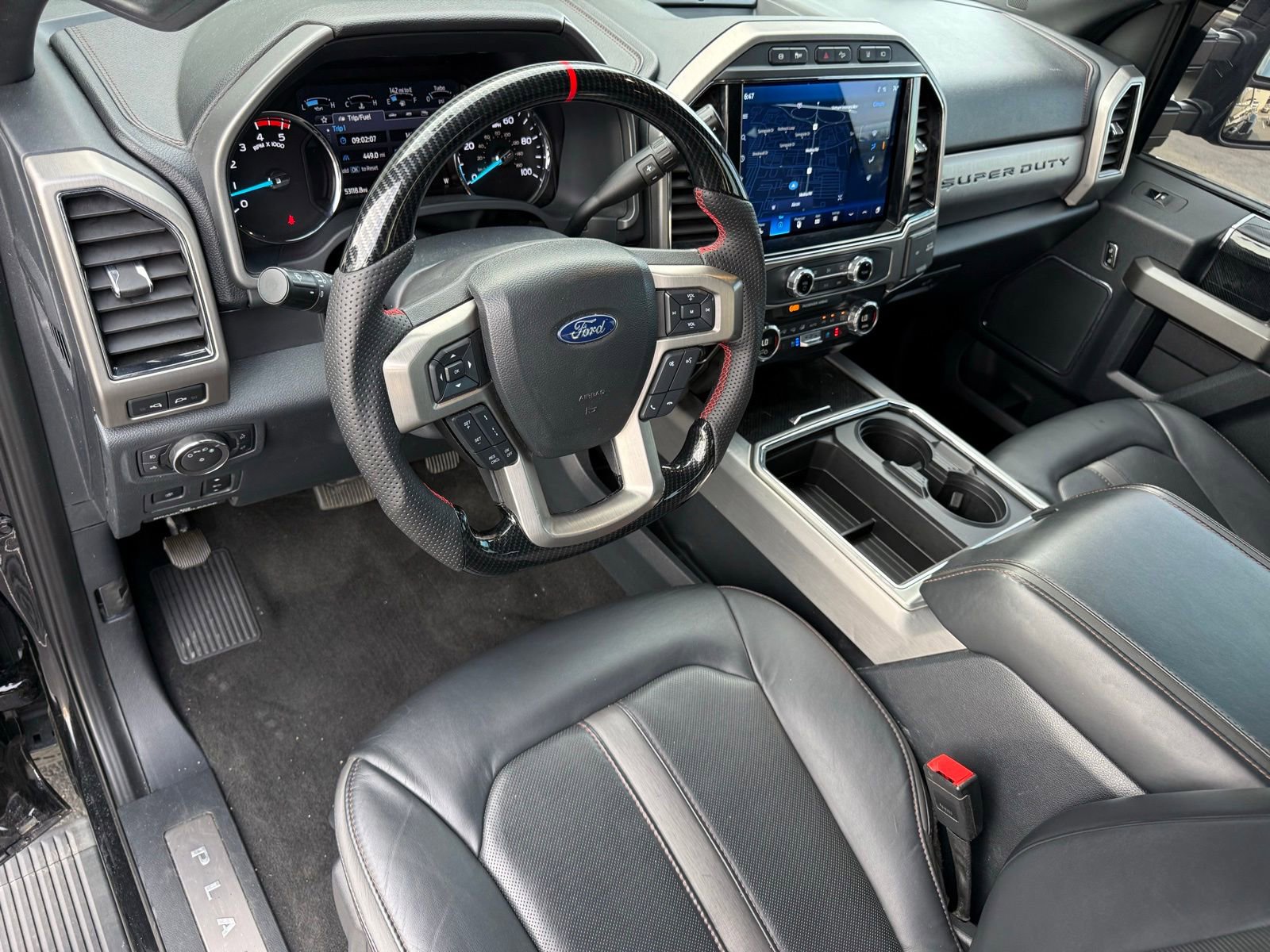 Used 2022 Ford F450 Platinum w/ FX4 Off-Road Package AWD/4WD image 14