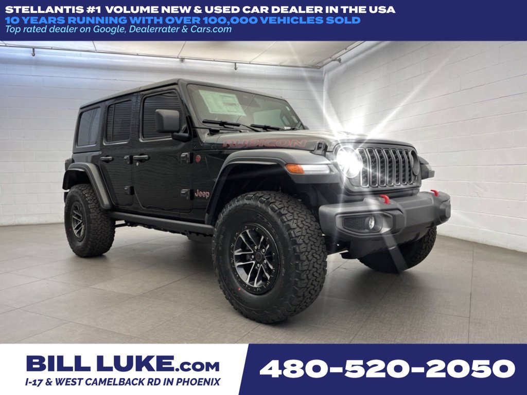 New 2026 Jeep Wrangler Unlimited Rubicon w/ Xtreme 35 Tire Package