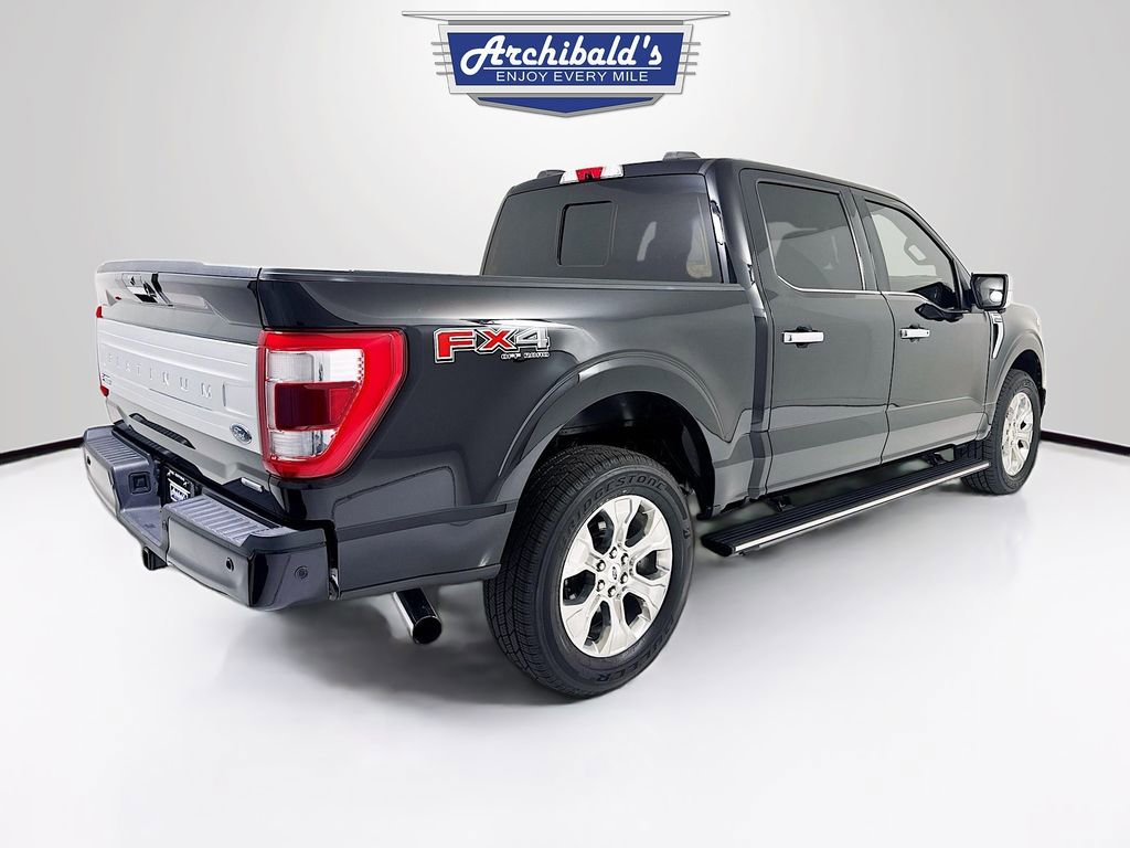 Used 2021 Ford F150 Platinum w/ FX4 Off-Road Package AWD/4WD image 7