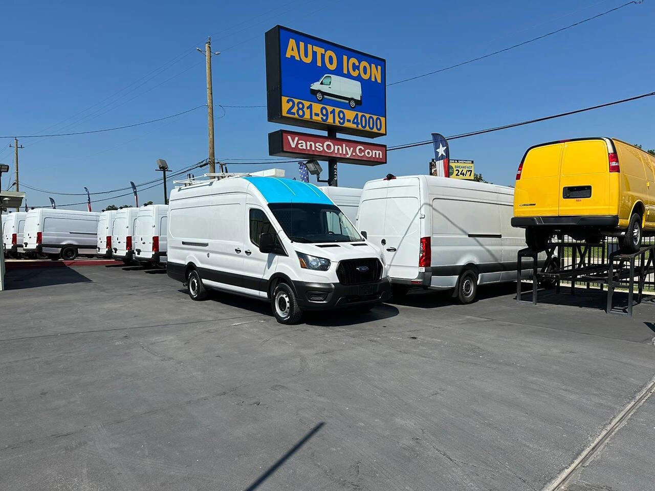 Used 2021 Ford Transit 350 148 High Roof Extended image 27