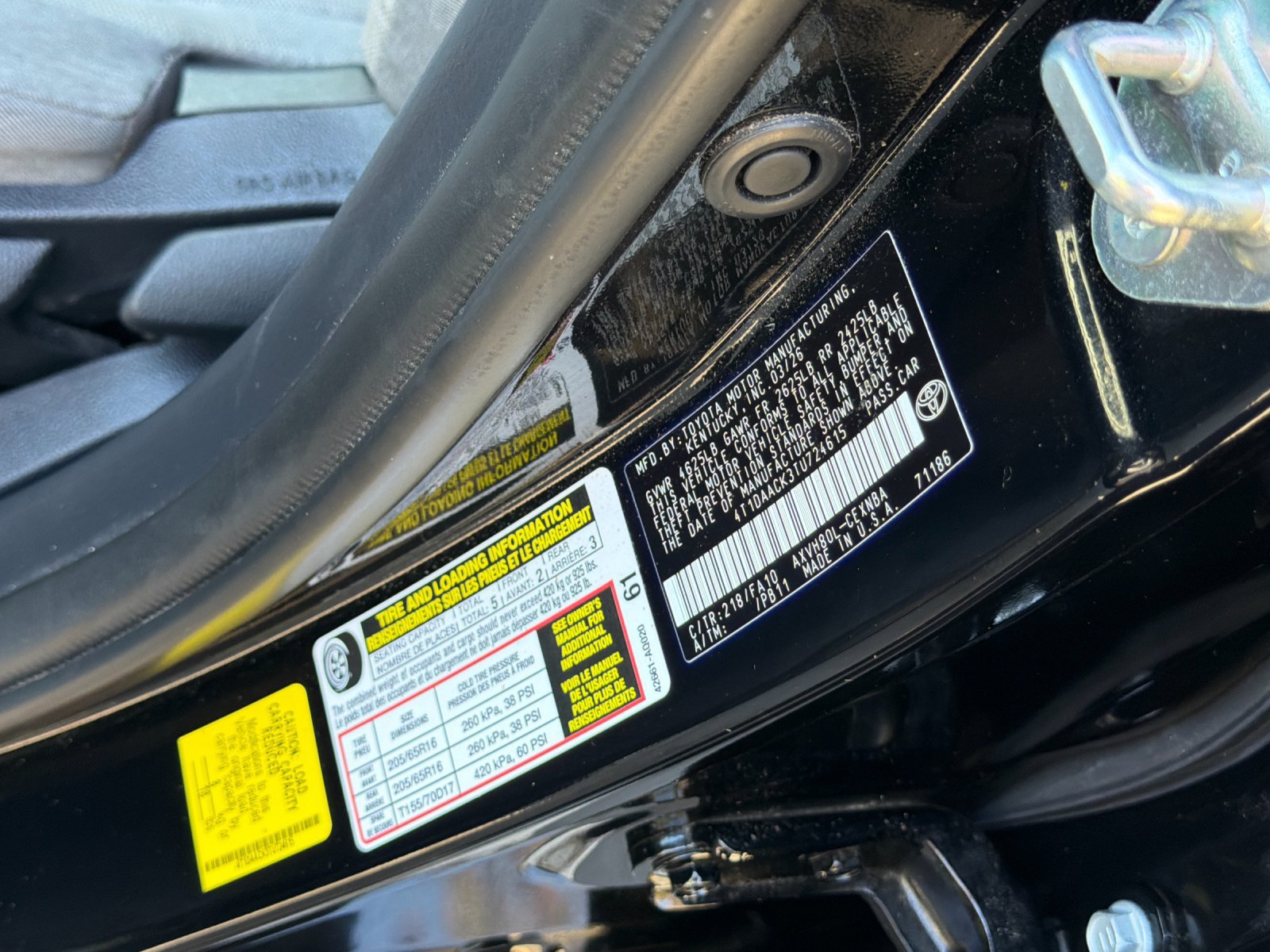 Used 2026 Toyota Camry LE FWD image 26