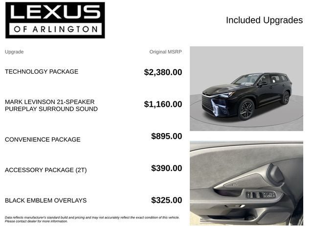 New 2026 Lexus TX 350 AWD w/ Technology Package image 4