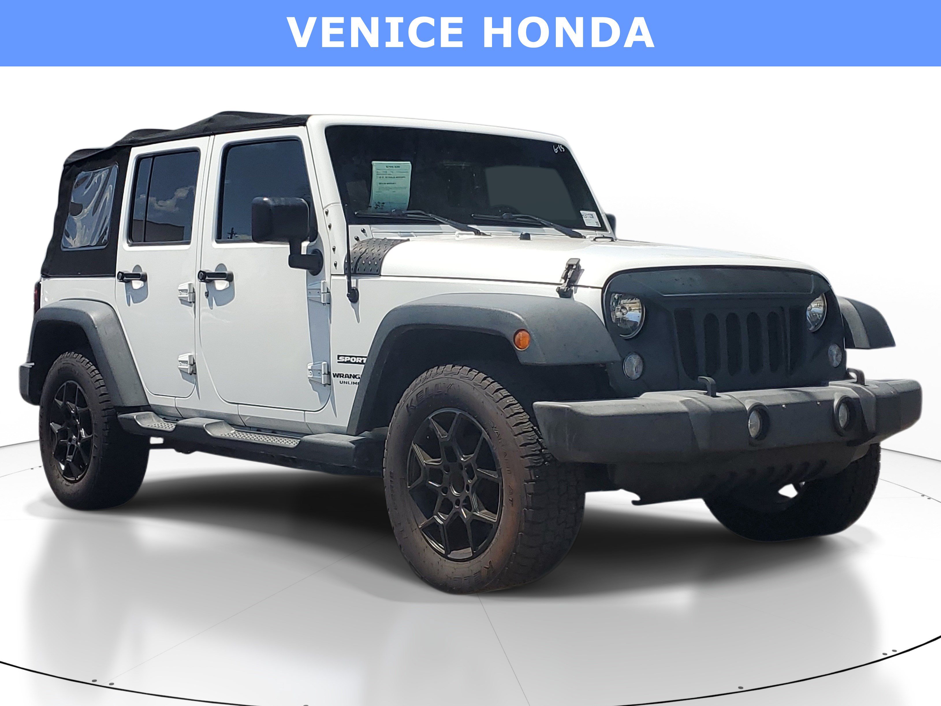 Used 2017 Jeep Wrangler Unlimited Sport w/ Quick Order Package 24S AWD/4WD image 1