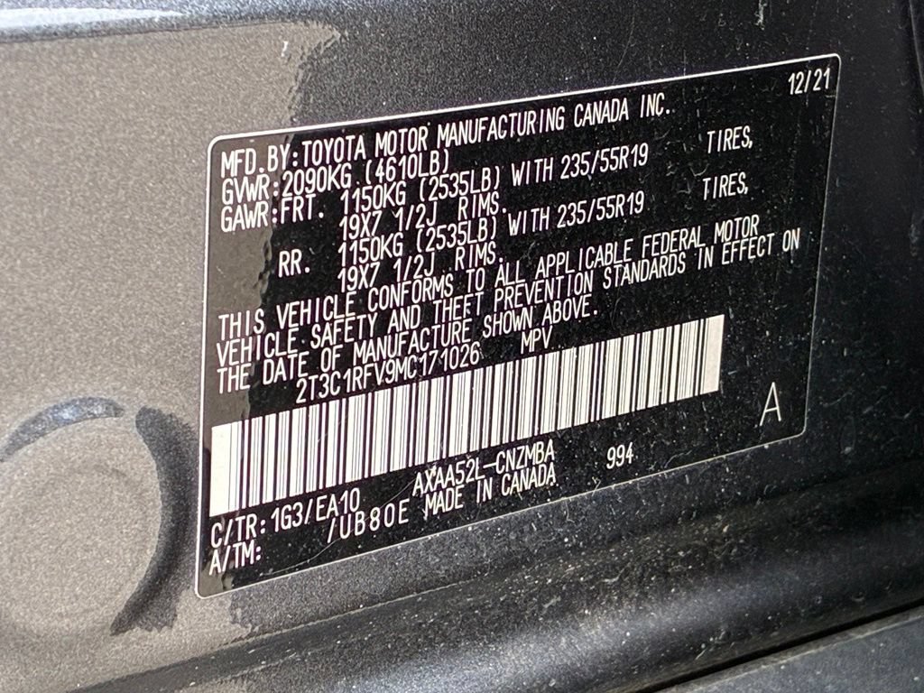 Used 2021 Toyota RAV4 XLE Premium FWD image 39