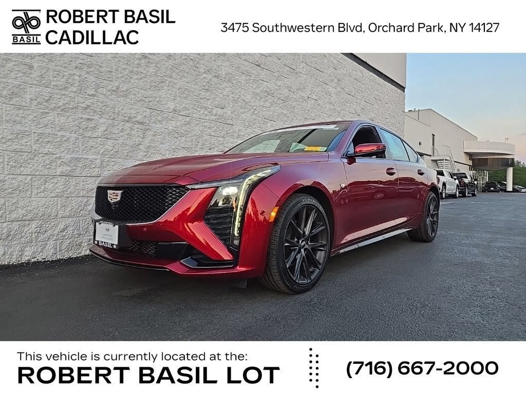 Certified 2025 Cadillac CT5 Sport w/ Technology Package AWD/4WD image 1