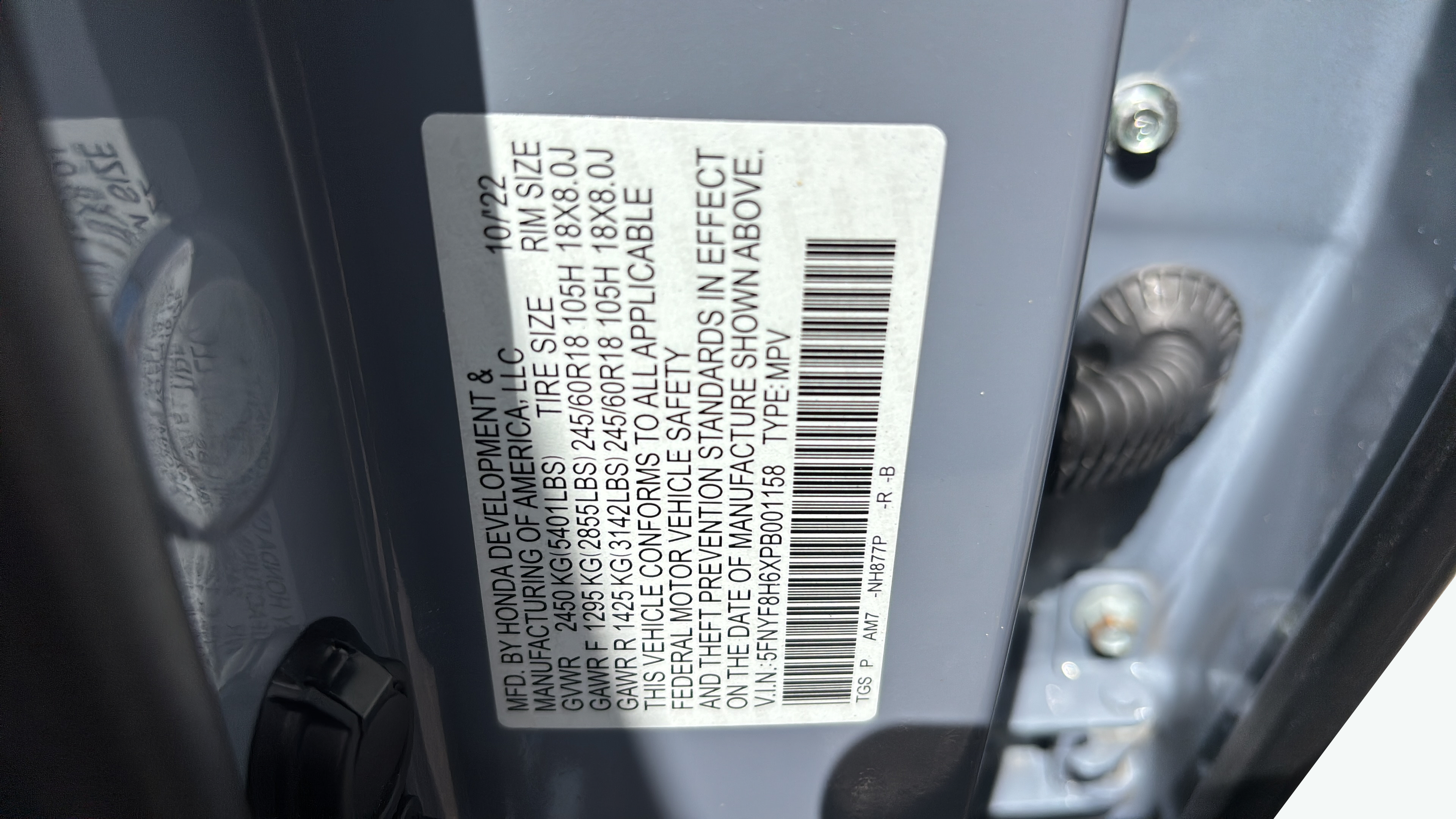 Certified 2023 Honda Passport TrailSport image 18
