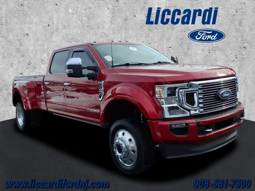 Certified 2022 Ford F450 Platinum w/ FX4 Off-Road Package image 1