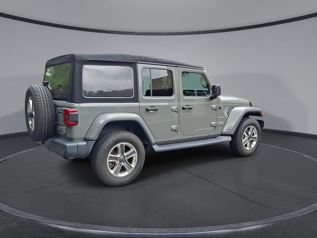 Used 2020 Jeep Wrangler Unlimited Sahara AWD/4WD image 4