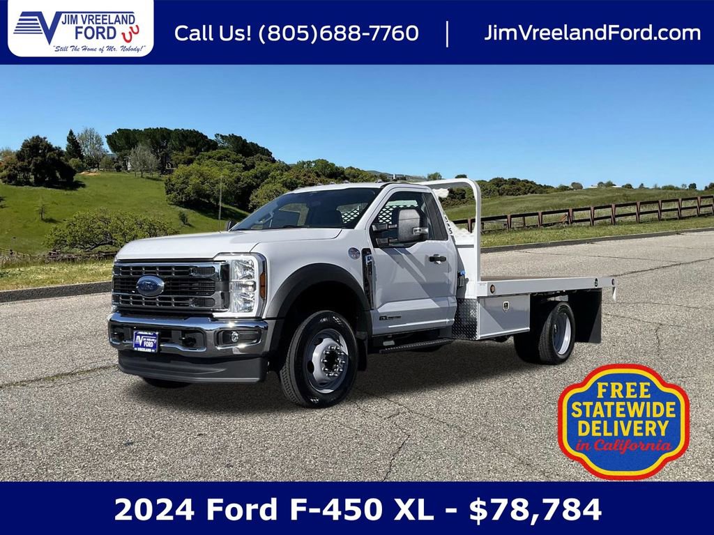 Used 2024 Ford F450 XL w/ XL Chrome Package